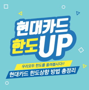 현대카드 한도상향