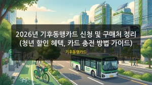 기후동행카드 대표 이미지