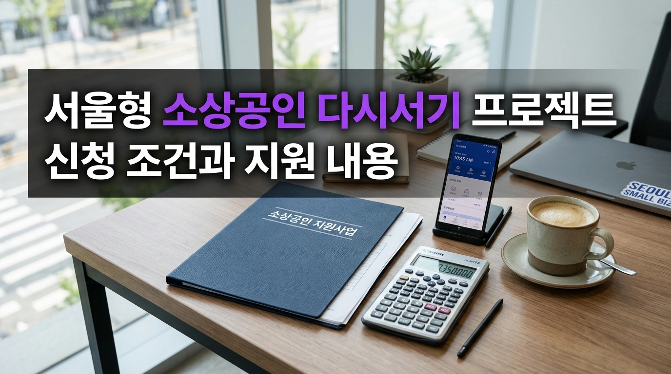 소상공인 다시서기 프로젝트 대표 이미지