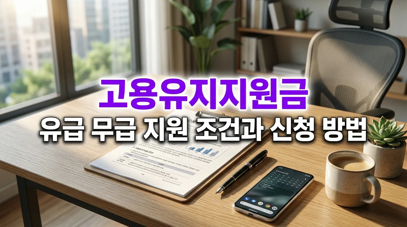 고용유지지원금 대표 이미지