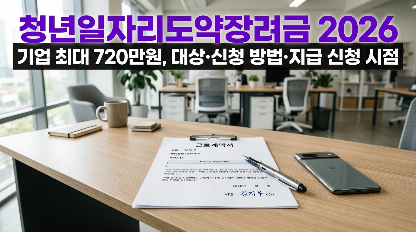 청년일자리도약장려금 2026 대표 이미지