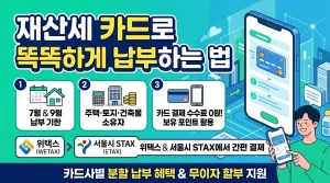 재산세 카드, 지방세 납부 혜택, 지방세 카드 납부 혜택, 지방세 납부 카드 대표 이미지