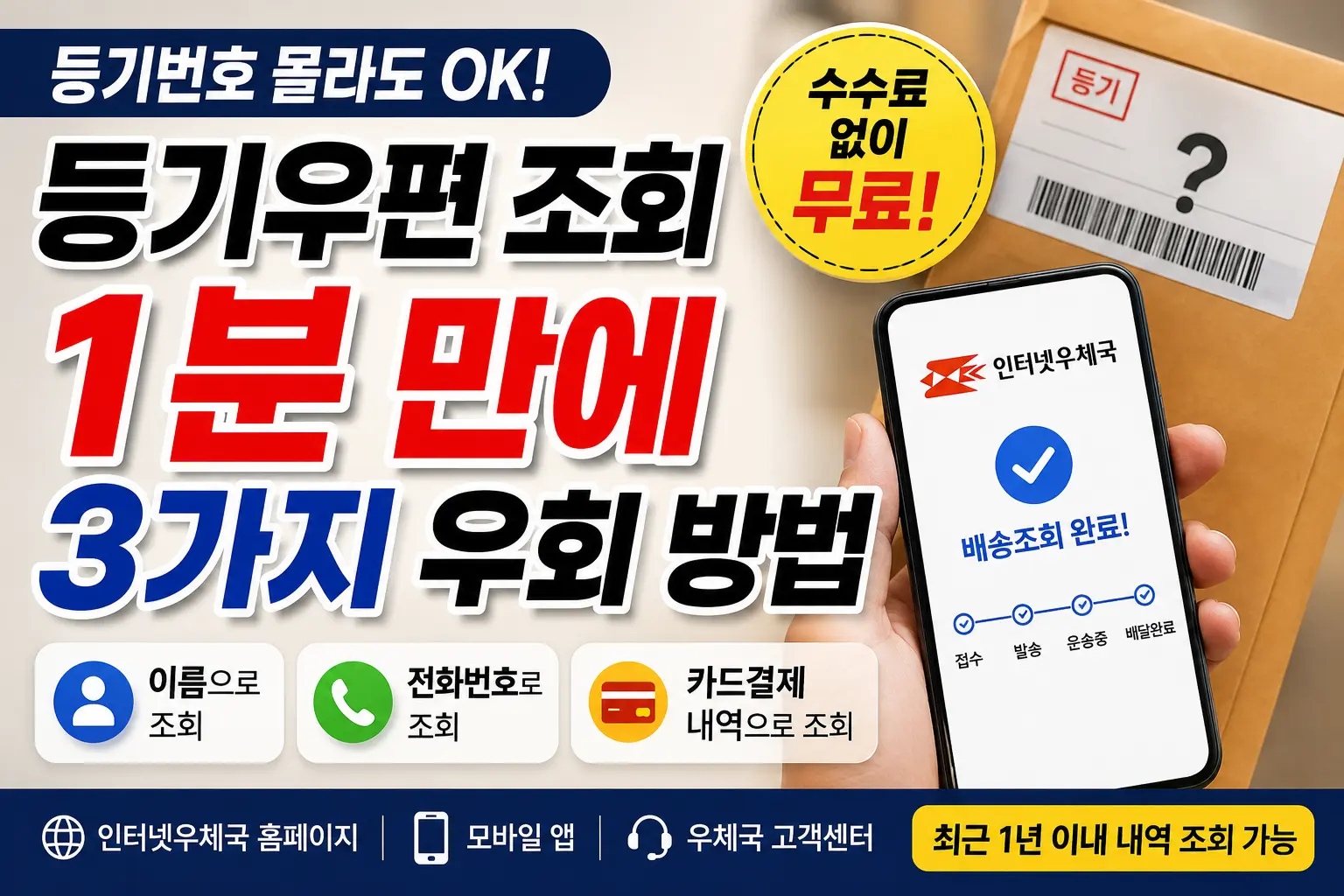 등기우편조회